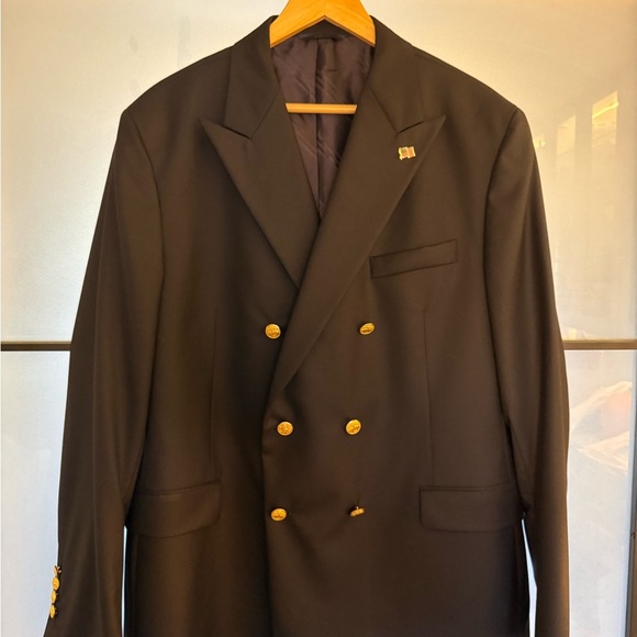 Brooks Brothers American-Made Classic Fit Double-Breasted 1818 Blazer - Picture 2 of 8